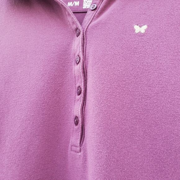 Aeropostale Purple Polo Shirt LIKE NEW Size Medium Collared Business Casual - Picture 8 of 10